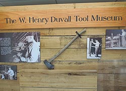 [photo, W. Henry Duvall Tool Museum, Patuxent River Park, 16000 Croom Airport Road, Upper Marlboro, Maryland]