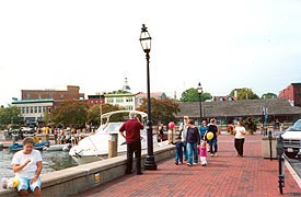[photo, City Dock, Annapolis, Maryland]