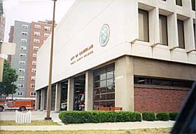 [photo, Public Safety Building, 20 Bedford St., Cumberland, Maryland]
