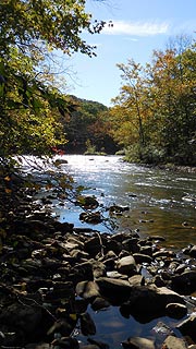 [photo, Youghiogheny River, Friendsville, Maryland]