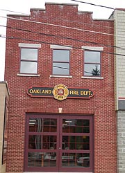 [photo, Oakland Volunteer Fire Department, 31 South 3rd St., Oakland, Maryland]